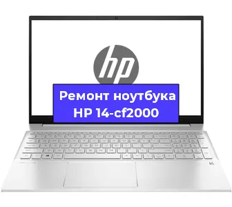 Чистка от пыли и замена термопасты на ноутбуке HP 14-cf2000 в Белгороде